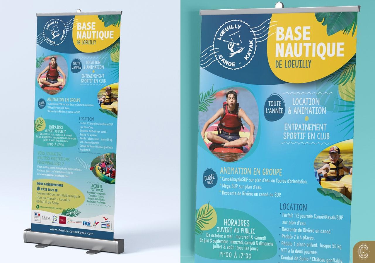 Rollup Base nautique de Loeuilly